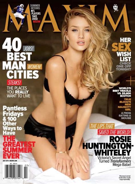 Maxim Magazine Covers | List of Maxim Models and Cover Girls