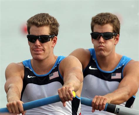 Winklevoss Twins Rowing