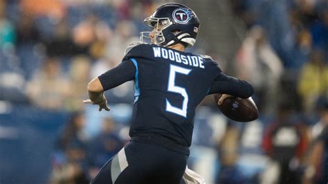 QB Logan Woodside Looking to Make the Most of His Opportunity with Titans