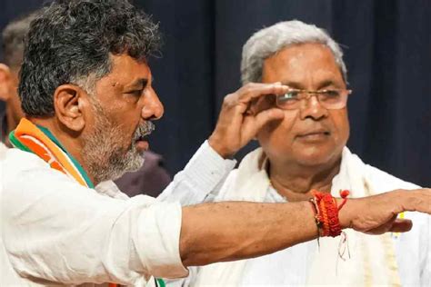 Congress | Karnataka CM Siddaramaiah, Deputy CM Shivakumar meet ...