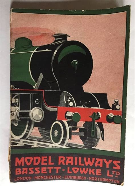 BASSETT LOWKE LTD UK RARE OCT 1927 MODEL RAILWAYS CATALOGUE SECTION "A" 132pages | Model railway