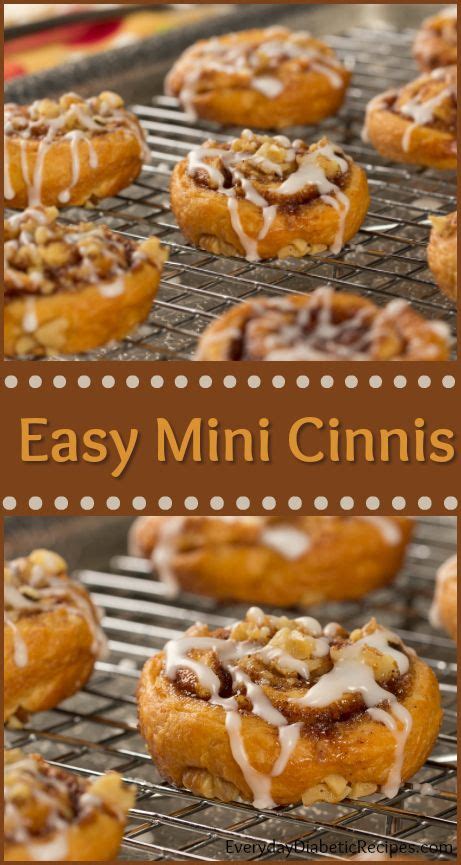 Easy Mini Cinnis | Recipe | Cinnamon recipes, Recipes, Breakfast ...