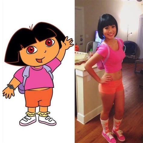 Halloween Costume - Dora The Explorer - DIY | Cartoon halloween costumes, Halloween costumes ...