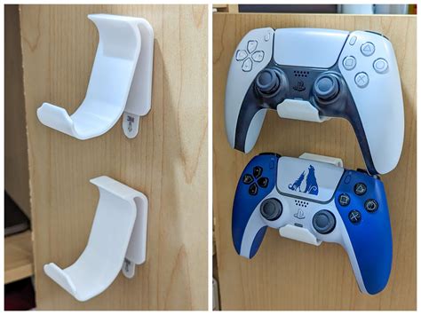 PS5 DualSense Controller Wall Mount por TwoPuncakes | Descargar modelo STL gratuito | Printables.com