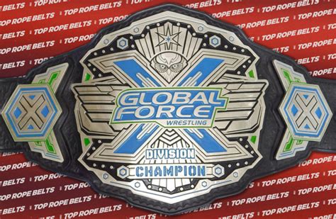 Global Force Wrestling Division Champion Belt | Top Rope Belts