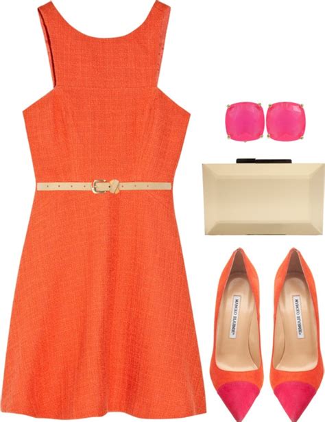 Orange | Salmon color dress, Fashion, A line dress