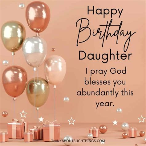 Sweet Birthday Prayers For My Daughter {Plus Images} | Think About Such ...