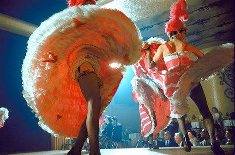 Amazing Color Photos of Cabaret Dancers at the Moulin Rouge in the late 1950s ~ Vintage Everyday