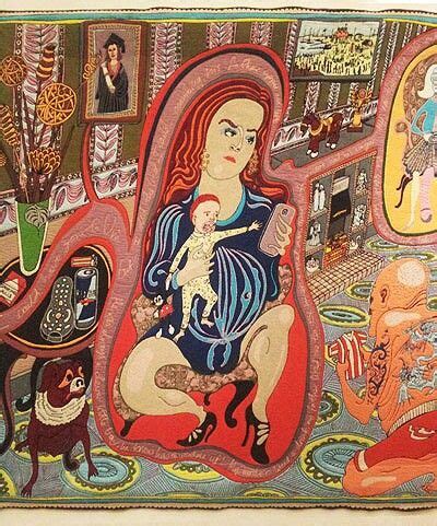 Grayson Perry tapestries (detail) | Grayson perry art, Grayson perry ...