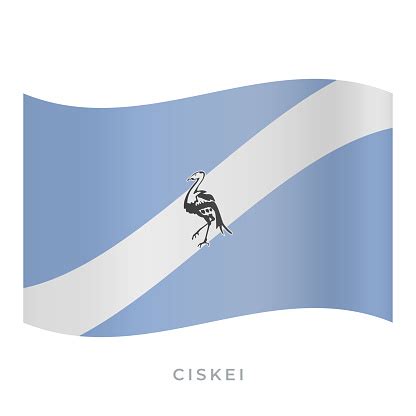 Ciskei Waving Flag Vector Icon Vector Illustration Isolated On White Stock Illustration ...