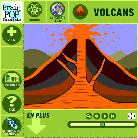 volcan brain pop | Vive les SVT ! Les sciences de la vie et de la Terre au collège et au lycée ...