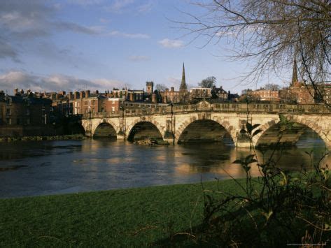 The River Severn, Shrewsbury, Shropshire, England