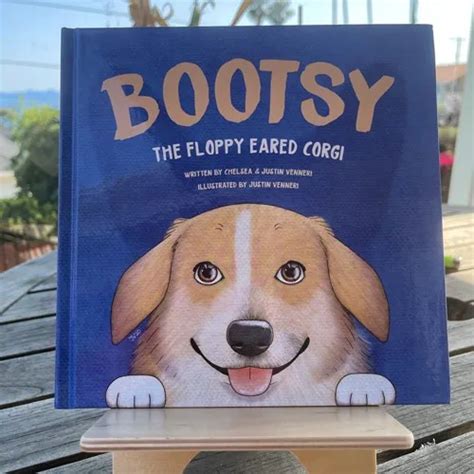 BOOTSY The Floppy Eared Corgi Book - Three Corgis Official SHOP & BLOG