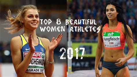 Track & Field - Top 8 Beautiful Women Athletes // 2017 HD - YouTube