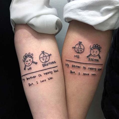 Brother And Sister Quotes Tattoos - Printable Calendars AT A GLANCE