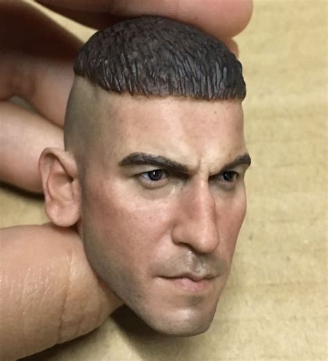 Custom Made 1/6 Jon Bernthal Punisher Frank Castle Head sculpt fit DID fury | eBay