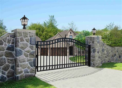 Single Swing Driveway Steel Gate - Dublin Style - DMV Gates & Security