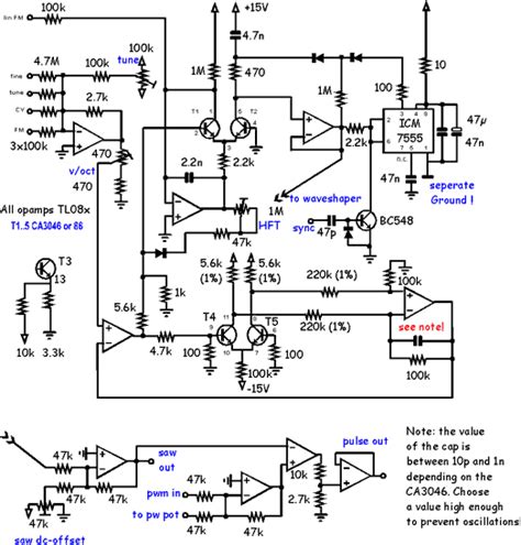 Synth Schematics --::VCO 4::--