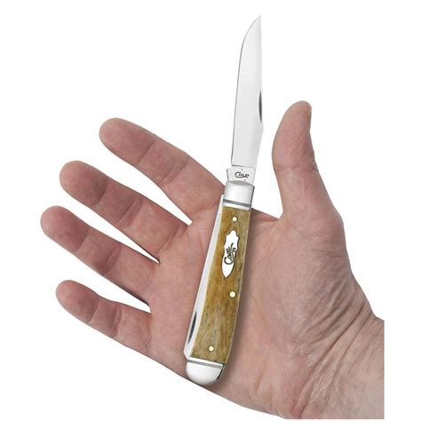 Case Knives Smooth Antique Bone Trapper Folding Pocket Knife – The ...