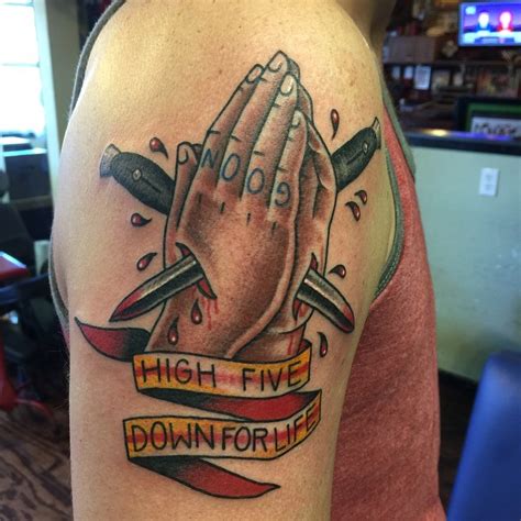 baby praying hands tattoo - howtotieabowoutofribbon