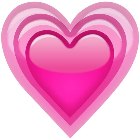 Download Pink Heart Images Emoji PNG Download Free HQ PNG Image ...