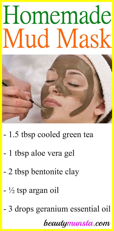 Homemade Facial Mud Mask - beautymunsta - free natural beauty hacks and ...