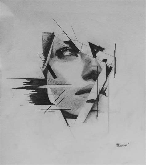 Abstract Pencil Drawings, Abstract Sketches, Sketchbook Drawings ...