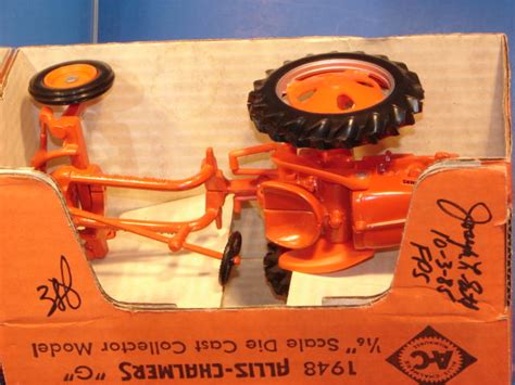 1/16 Allis-Chalmers "G" Antique Tractor No. 1 - Scale Models | AgFarmToys.com