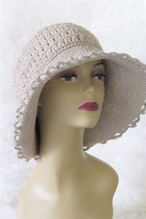 Crochet Sun Hat Free Pattern, No Wire - Crochet Dreamz | Crochet sun ...