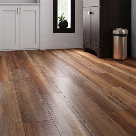 SMARTCORE By COREtec Floors Blue Ridge Pine Brown 12-mil x 6-in W x 48-in L Waterproof ...