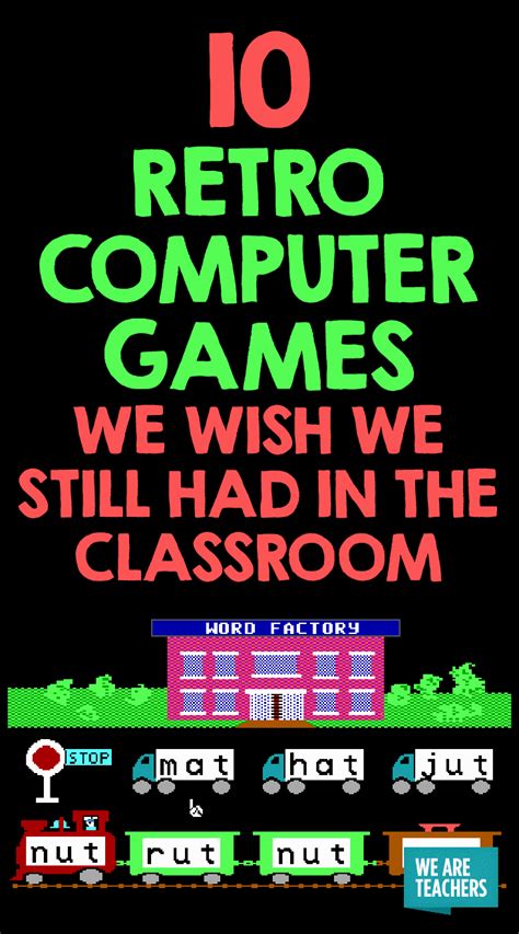 Retro Computer Games We Still Wish We Had in the Classroom