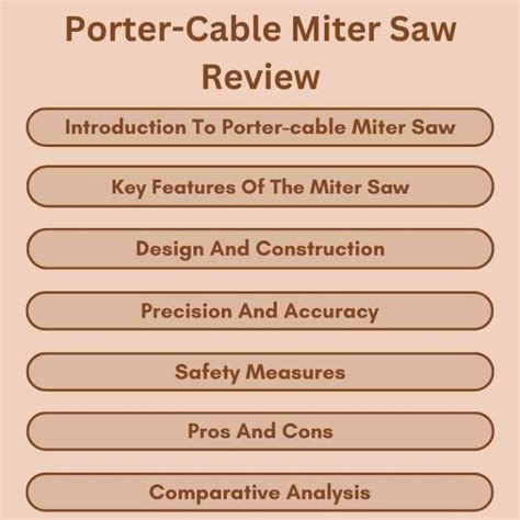 Porter-Cable Miter Saw Review: Precision Cutting Unleashed ...