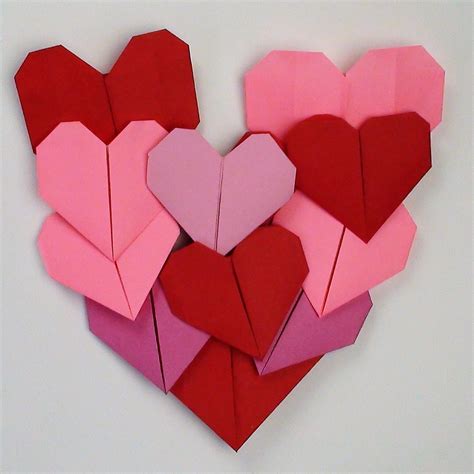 Origami Facile Kawaii Origami Heart Easy Diy Tutorial Origami And ...