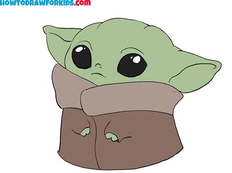 Baby Yoda Easy Doodles Drawings Cute Easy Drawings Easy Drawings | Images and Photos finder