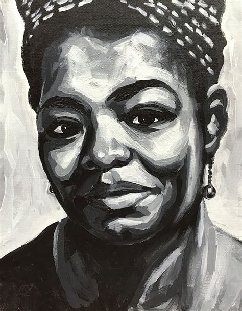 Maya Angelou by Seamas Culligan | Maya angelou, Black and white portraits, Culligan