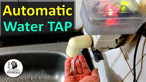 How to make an Automatic Water Tap at home - YouTube