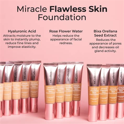 Miracle Flawless Skin Foundation – MCoBeauty