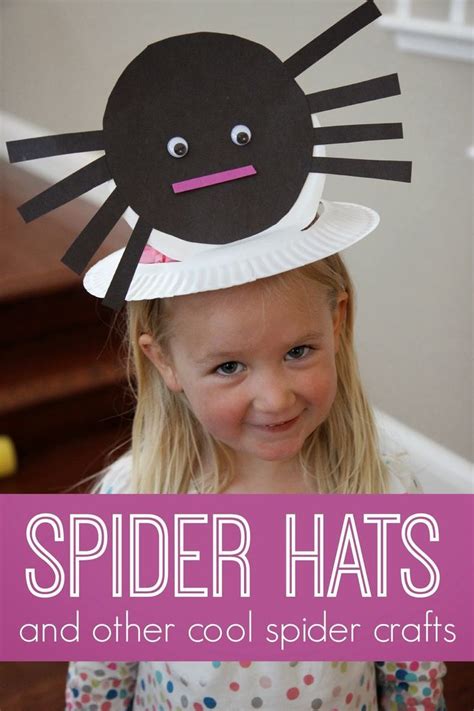 Spider Hat and Other Cool Spider Crafts for Kids | Spider crafts, Toddler crafts, Halloween ...