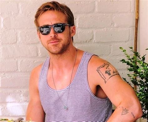 Ryan Gosling Face Tattoo