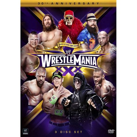 WWE-WRESTLEMANIA 30 (DVD/FF/3 DISC) (DVD) - Walmart.com - Walmart.com