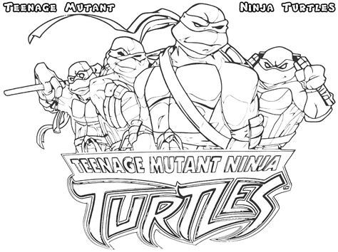 Teenage Mutant Ninja Turtles Coloring Pages - Best Coloring Pages For Kids