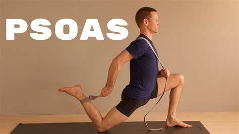 Psoas Major Muscle Stretching Exercise