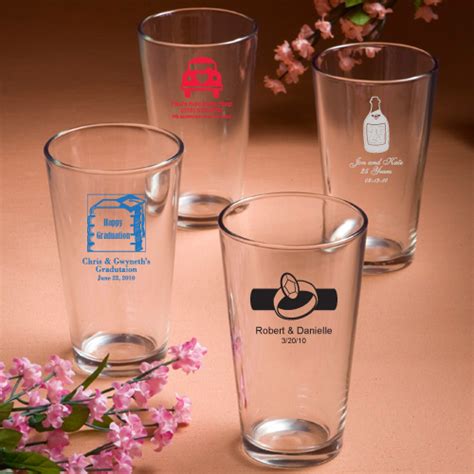 Personalized Pint Glasses - Famous Favors