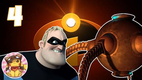 THE INCREDIBLES Part 4 - Fight The Omnidroid Boss (Game Movie ...