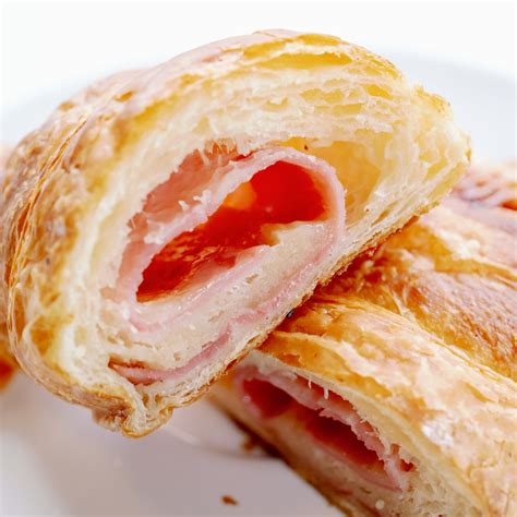 FROZEN READY TO BAKE Ham and Cheese Croissant (x4) – Belle Pastry