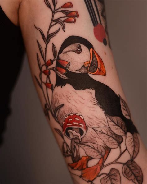 Dzo Lamka - Tattoo Majster on Instagram: “Puffin which I made at @nasza ...