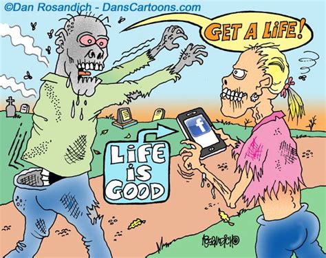 Zombie Cartoon Apocalypse About Zombies On Social Media | Zombie cartoon, Funny cartoons ...