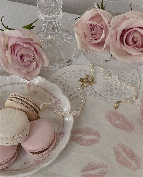 Vivienne Westwood necklace,pink rose, Pink Macaroons, Taurus Zodiac ...