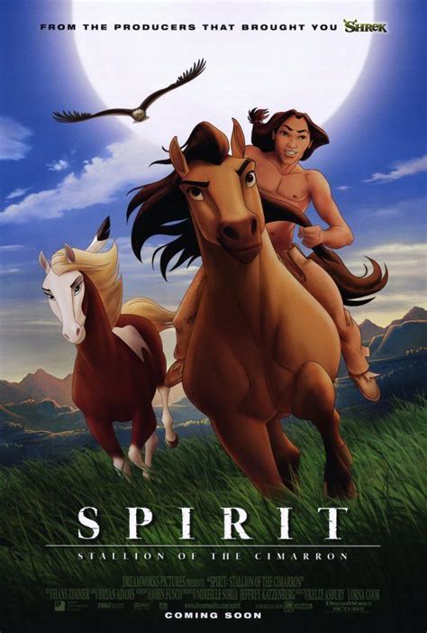 Spirit: Stallion of the Cimarron 27x40 Movie Poster (2002) | Horse movies, Animated movies, Cimarron