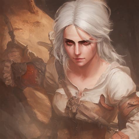 Ciri. Fan art. Witcher. by Novel-games on DeviantArt